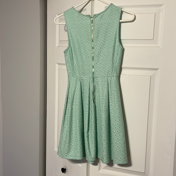 Mint green Alya womens dress-Small - Picture 4 of 6